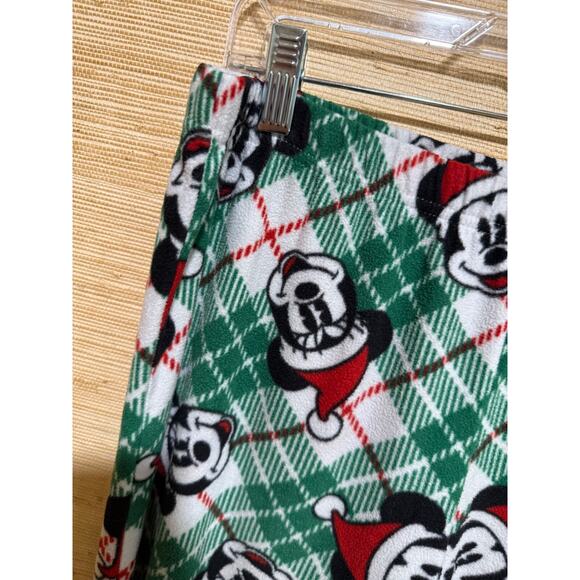 Disney Minnie & Mickey Mouse Sz MEDIUM M Soft Christmas Pajamas Cozy , 2807 - Picture 3 of 7